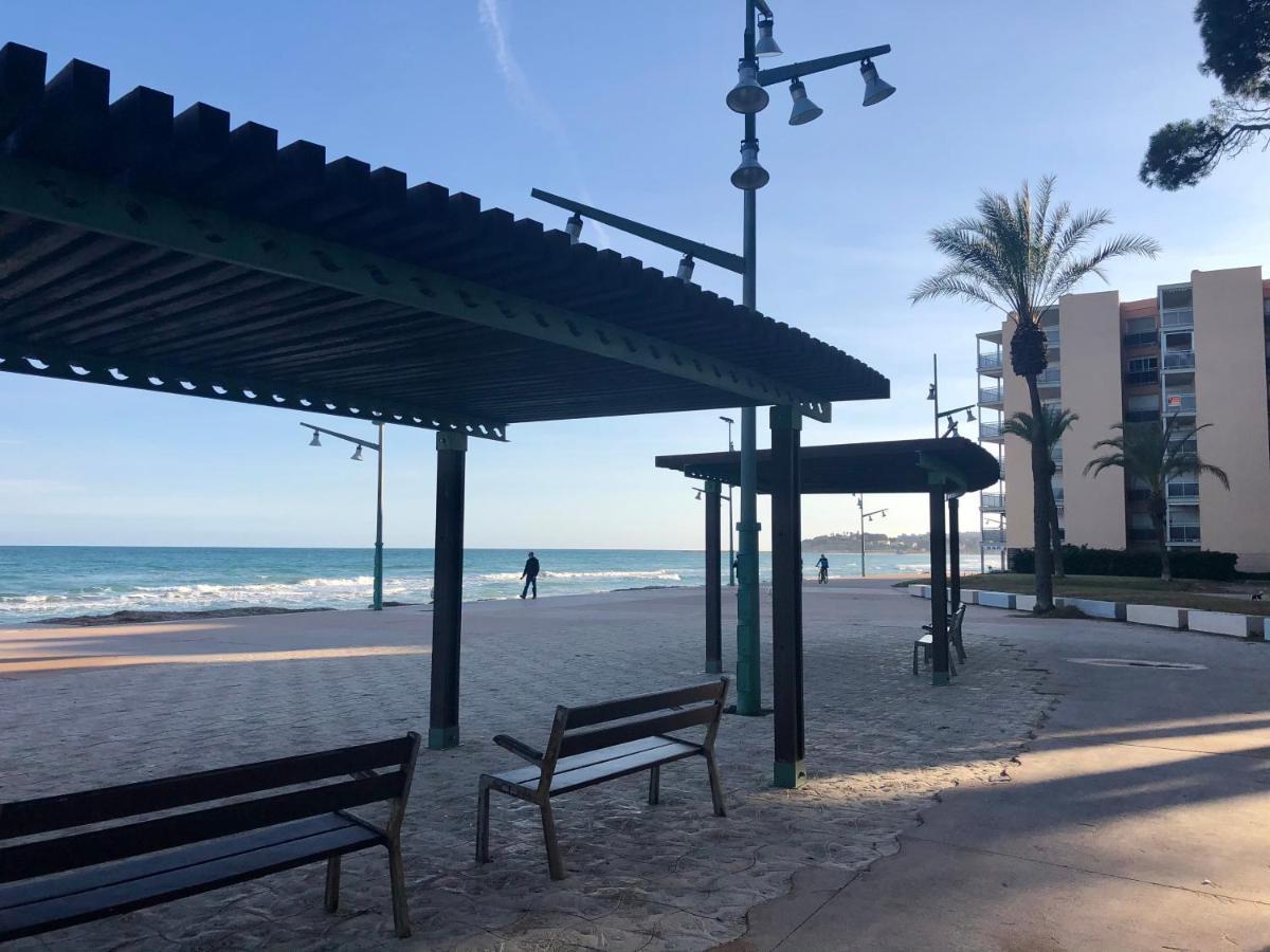 Pineda Beach 1a línea de mar&parking La Pineda Exterior foto